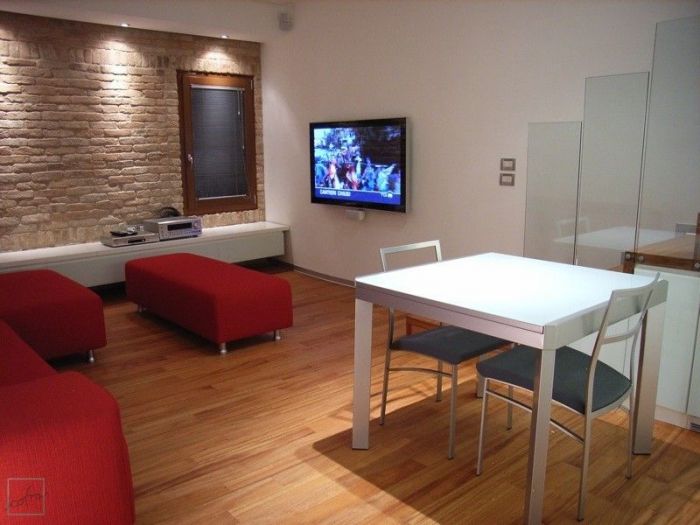 Archisio - Cofra Architettura Design Innovazione - Progetto Redistribuzione degli spazi interni di un monolocale su due livelli