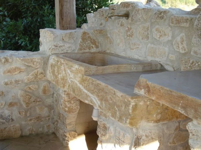 Archisio - Lg Marmi E Pietre - Progetto Fontane in pietra e granito ornamentali e cascate