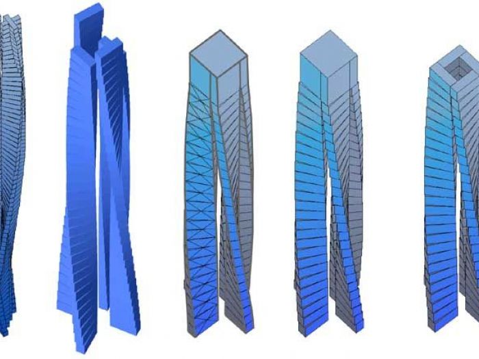 Archisio - Ruggero Lenci - Progetto Concorso internazionale thyssenkrupp per una torre simbolo a dubai