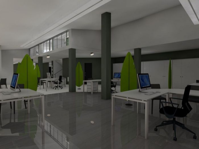 Archisio - Designer1995 Studio Architettura E Arredamento - Progetto Arredamento ufficio direzionale in centro valle intelvi comune di san fedele dintelvi como