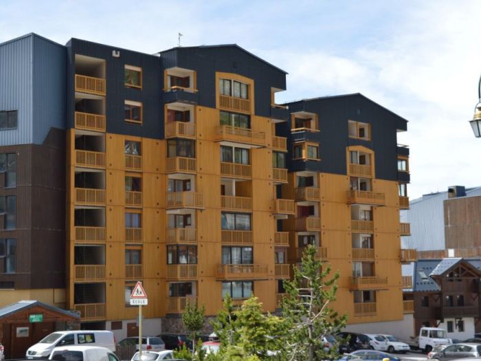 Archisio - Luca Molineri - Progetto Rinnovamento delle facciate immobile cimes de caron - val thorens francia