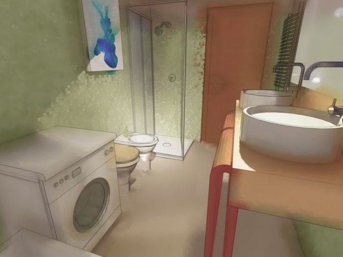 Archisio - Andrea Sorci Natural Living - Progetto Ipotesi di ristrutturazione villa a roma