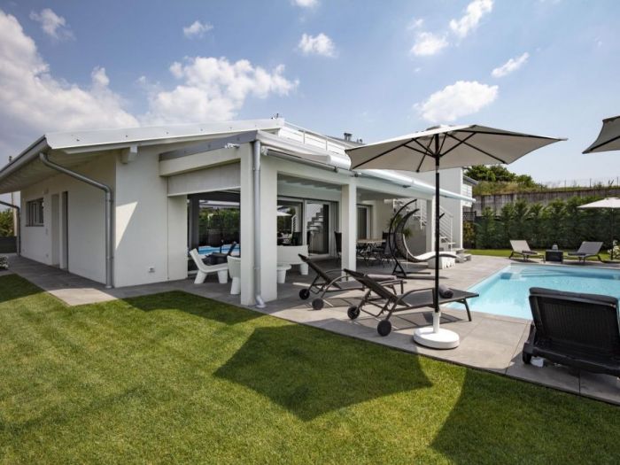 Archisio - Marlegno - Progetto Villa in legno valeggio