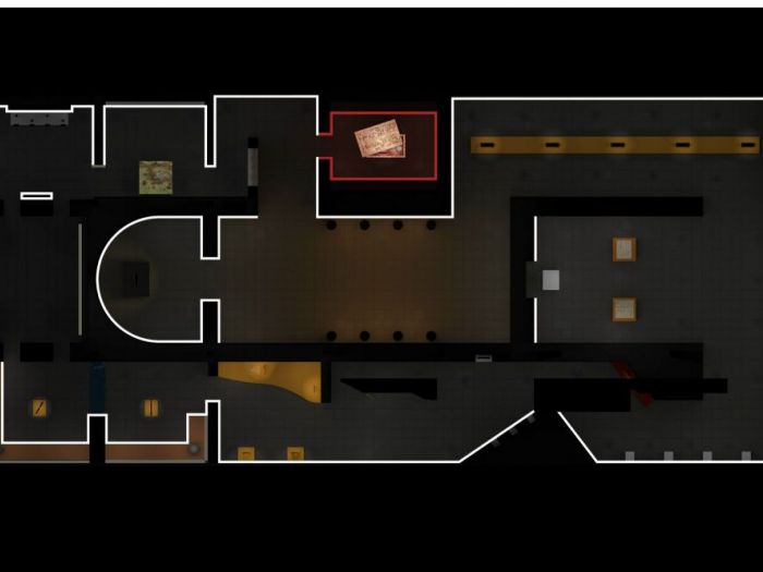 Archisio - Javier Reyes Batista - Progetto Marte museumHall allestimento temporaneo