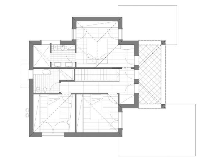 Archisio - Andrea Agostini - Progetto Villa a ponte pietra