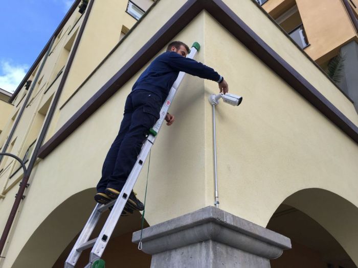 Archisio - Elettro Security srl - Progetto Videosorveglianza borgo alla marina genova sestri ponente