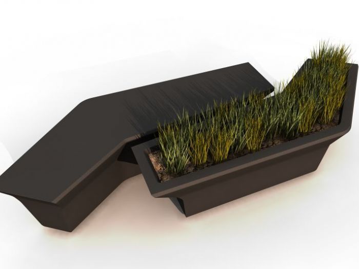 Archisio - D Materials - Progetto Connectivity planter