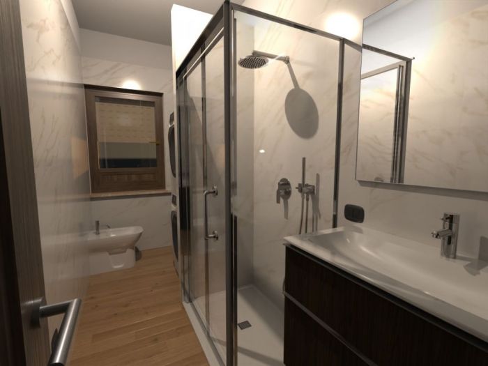 Archisio - Studio Tecnico Ing Calzaretta Gerardo Virgilio - Progetto Ristrutturazione bagno