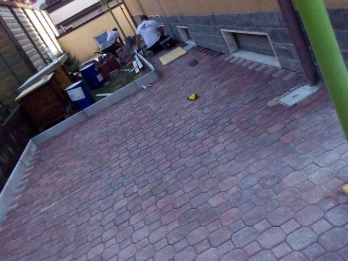 Archisio - Impresa Edile Pappalardo Romoaldo - Progetto Rifacimento pavimentazione del giardino