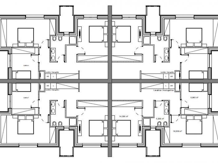 Archisio - Omnia 1929 Servizi E Consulenze Immobiliari - Progetto Quadrifamiliare su due livelli
