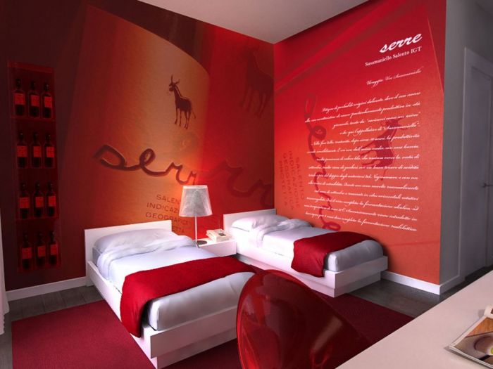 Archisio - Alessandra Marsegliaarchitetto - Progetto La foresteria di cantina due palmeWine resort spa