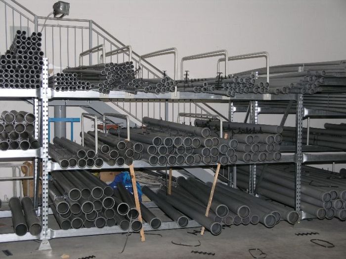 Archisio - Castellani srl - Progetto Scaffalature metalliche industriali portapallets