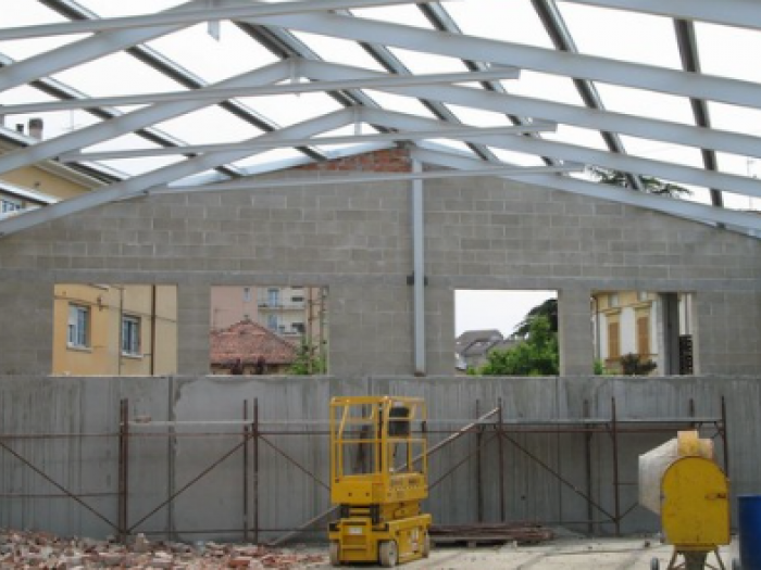 Archisio - Nervo Valerio - Progetto Carpenteria strutturale strutture industriali grigliati pareti rei coperture industriali e civili