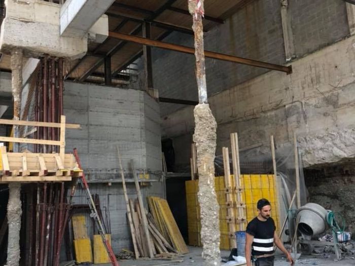 Archisio - Lamuraingegneria Cantiere - Progetto Residenza a parco solari milano