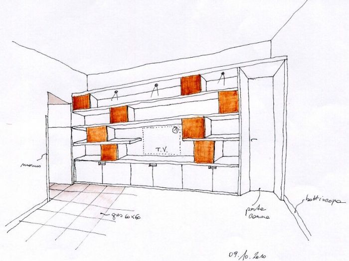 Archisio - Marco Mazzella - Progetto Interni casa s
