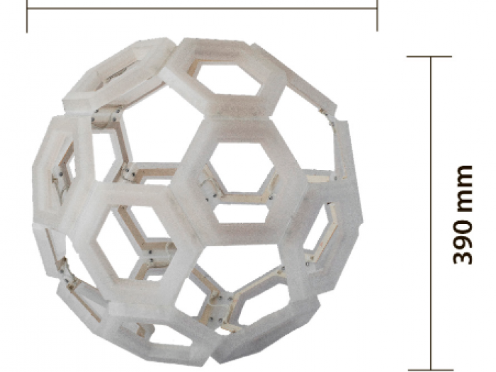Archisio - Luca Fioranelli - Progetto C60 lampada da sospensione
