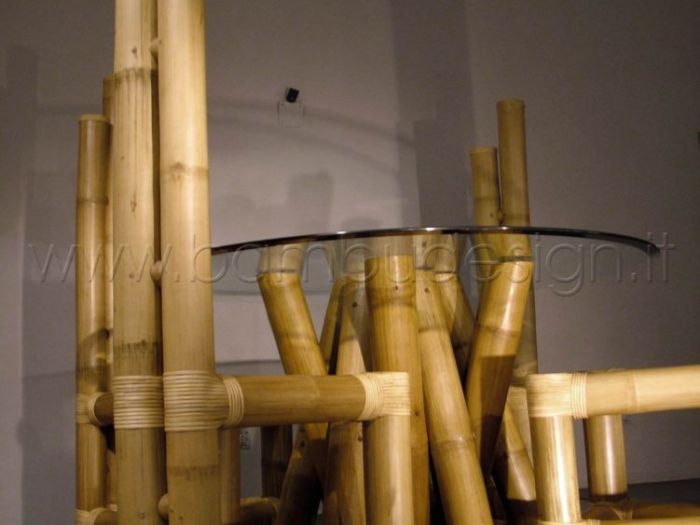 Archisio - Bambu Design - Progetto Tavoli basi tavolo sedie poltroncine