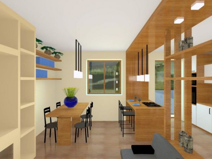 Archisio - Catia Montebove - Progetto Ristrutturazione bilocale