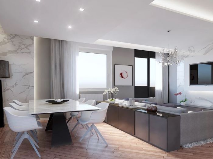 Archisio - Stefano Proietti - Progetto Interi o design appartamento privatoTerni tr