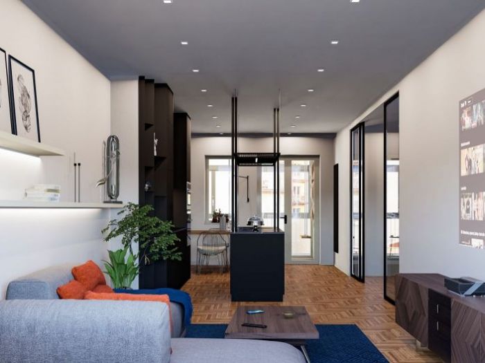 Archisio - Daniele Meloni - Progetto Appartamento vidua