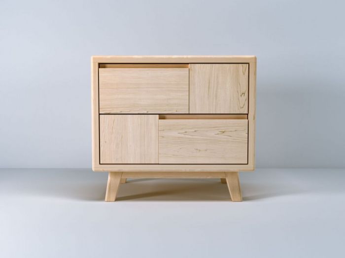 Archisio - Ebanisteria Gambella - Progetto Comodino scandinavo