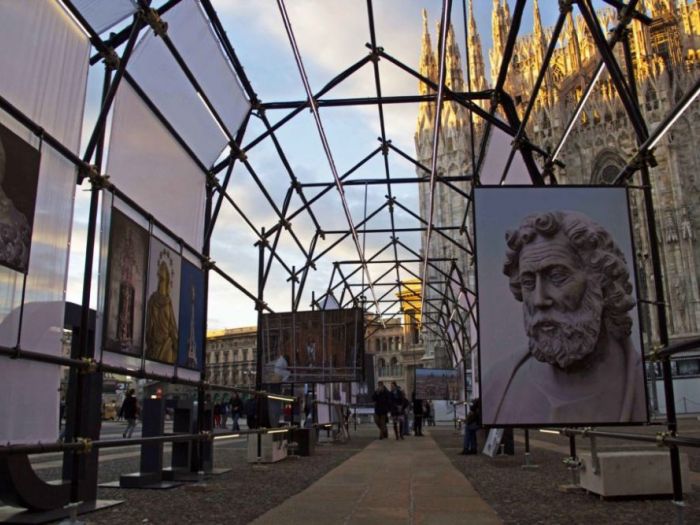 Archisio - Lascia La Scia Sas - Progetto Frammenti tunnel espositivo duomo