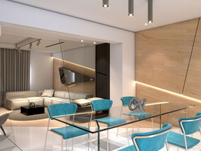 Archisio - Vincenzo Gregorio - Progetto Appartamento ipermoderno