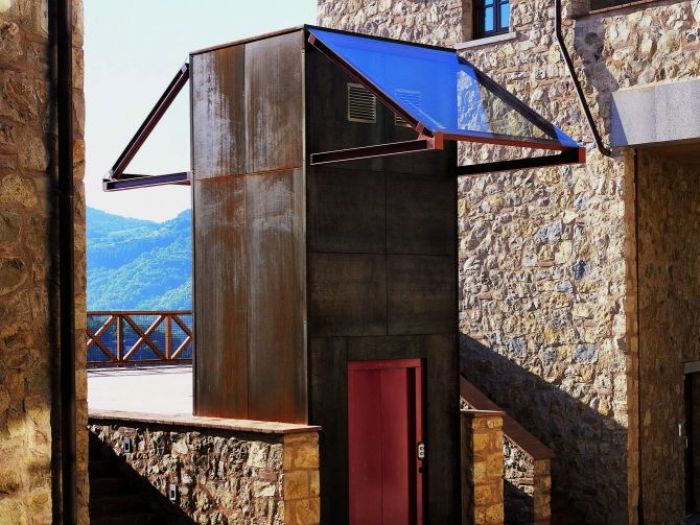 Archisio - Simone Casini - Progetto Borgo novo di gaiole in chianti