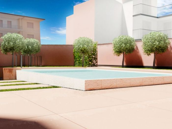 Archisio - Vincenzo Bonarrigo - Progetto Progetto piscina a sfioro e organizzazione esterna