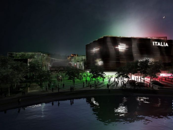 Archisio - Bicuadro - Progetto Padiglione italia expo 2015