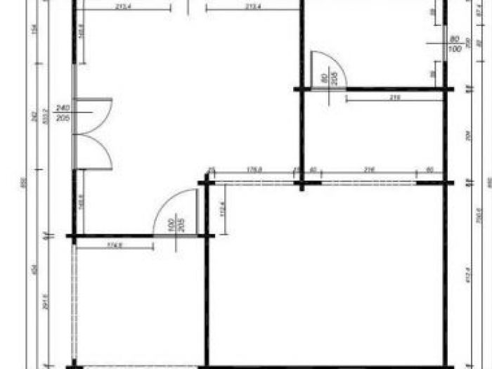 Archisio - Casedilegnosr - Progetto Chalet di legno l 01