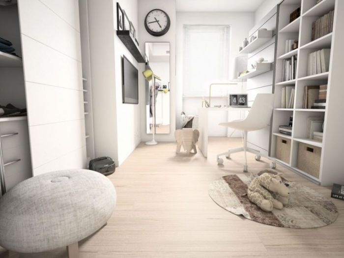 Archisio - Bad - Bottega Di Architettura E Design - Progetto Ipotesi arredo camera da letto