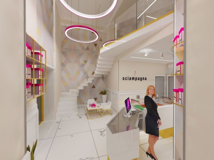 Archisio - Fv Design - Progetto Boutique di pasticceria
