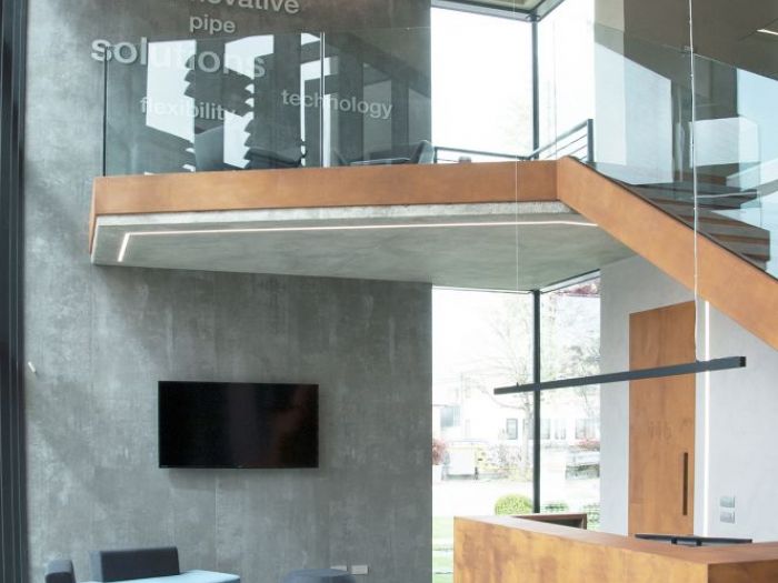 Archisio - Ingrid Fontanili - Progetto Nuovi uffici - progetto architettonico - d L - progetto dinterni