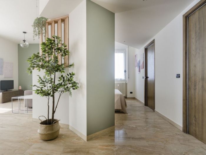 Archisio - Gilardi Interiors On Staging - Progetto Il monolocale tutto in un ambiente Destinazione microricettivit