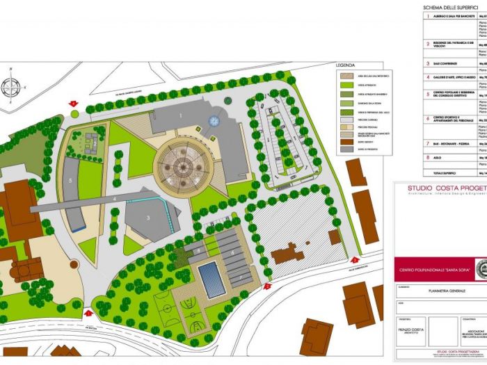 Archisio - Studio Costa Progettazioni - Progetto New multifuncional cultural centre - s Sofia
