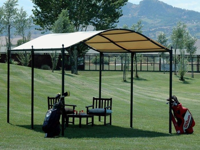 Archisio - Style Living - Progetto Gazebo arredo desterni