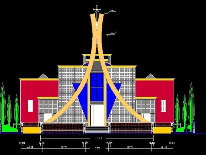 Archisio - Antonio Morese - Progetto Progetto per la realizzazione di una chiesa