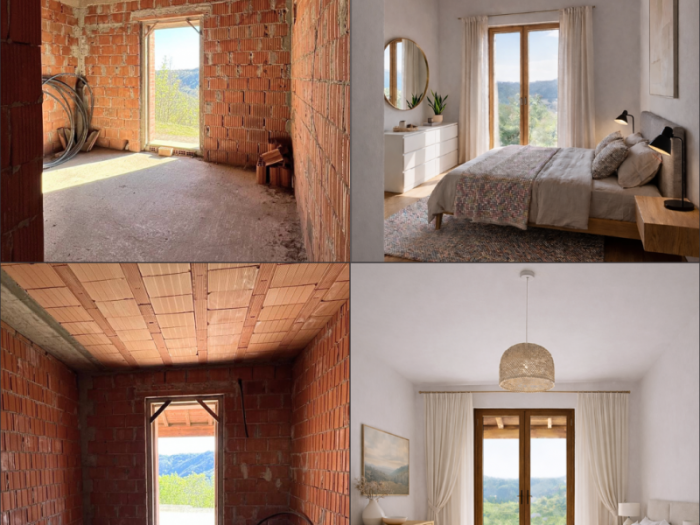 Archisio - Studio Tecnico Associato Ivaldi Carrer - Progetto Da rudere a villa panoramica nel monferrato