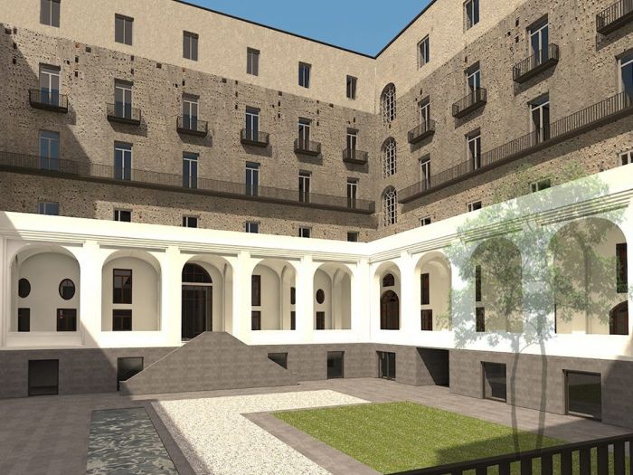 Archisio - Alessandra Pascarella - Progetto Restauro dellex complesso di santa maria egiziaca a forcella