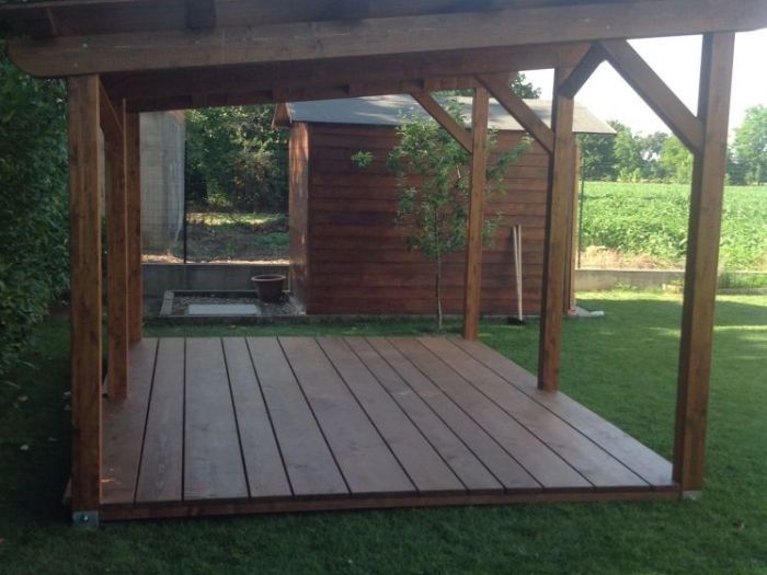 Archisio - Falegnameria Fortunati - Progetto Porte finestre e pergolati