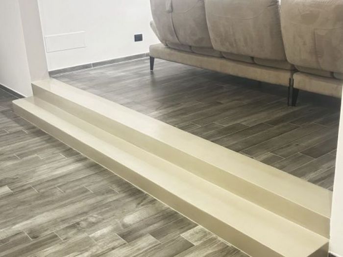 Archisio - Valbor Resine - Progetto Resina cementizia per villetta privata