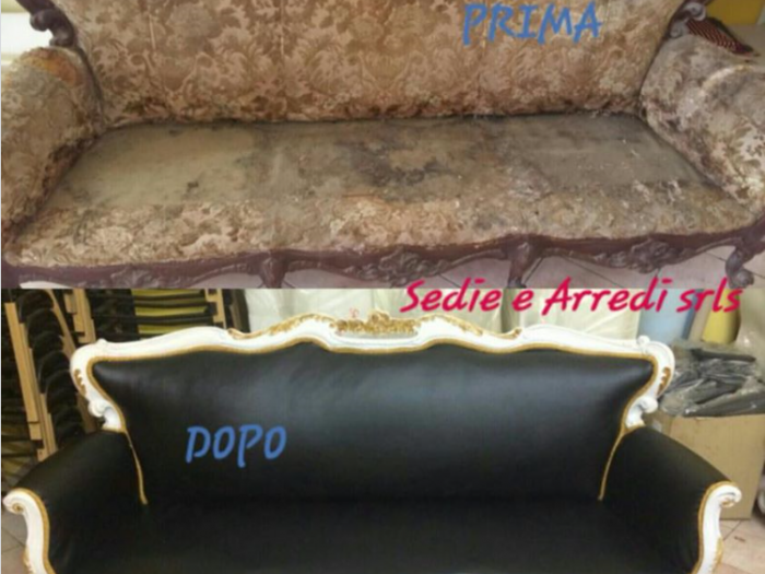 Archisio - Tappezzeria Sedie E Arredi Srls - Progetto Rivestimento poltrone divani e sedie