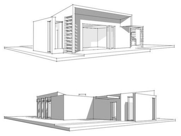 Archisio - Brau Battistelli Roccheggiani Architetti Associati - Progetto Villini roma