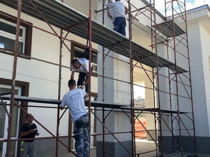 Archisio - Fontana Giovanni Ponteggi - Progetto Montaggio ponteggio telai e tubi e giunti