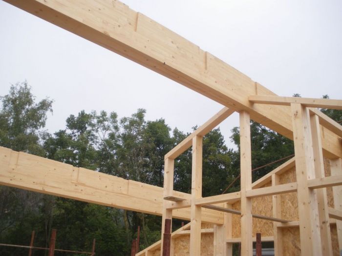 Archisio - Bclegno - Progetto Casa struttura a telaio in legno lamellare