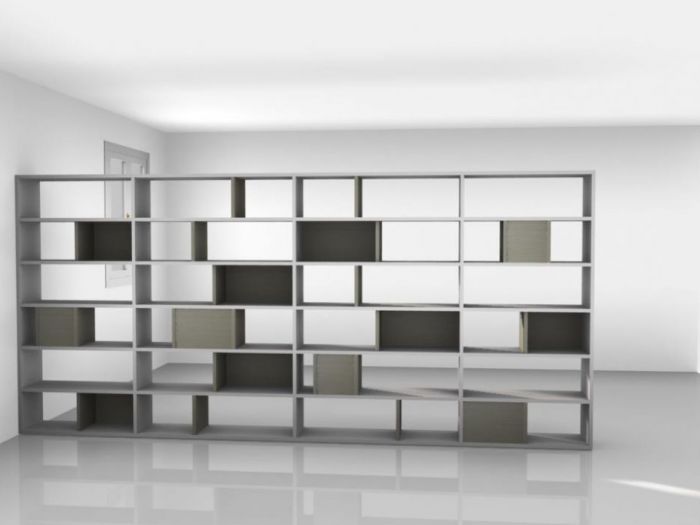 Archisio - Imetallici Di Taverna Andrea Taverna - Progetto Libreria casaufficio