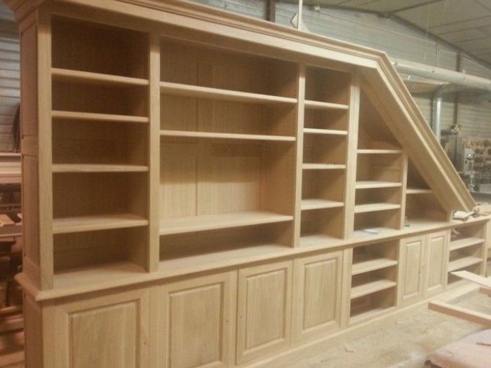 Archisio - Falegnameria Su Misura - Progetto Librerie in legno