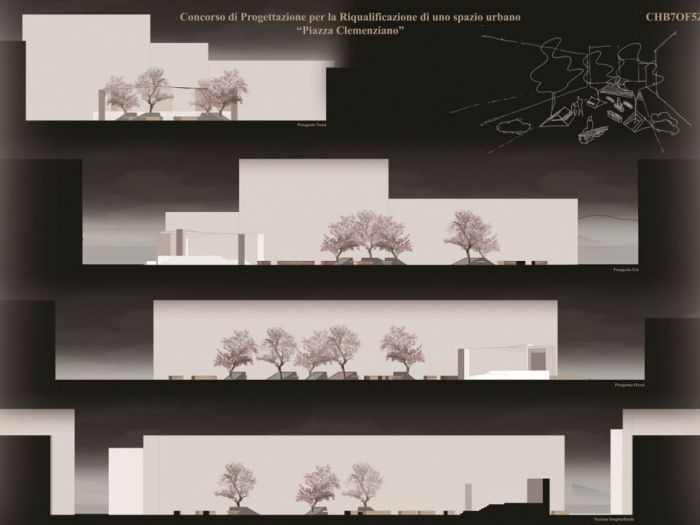 Archisio - Vincenzo Chirico - Progetto Concorso piazza s Clemenziano nola na