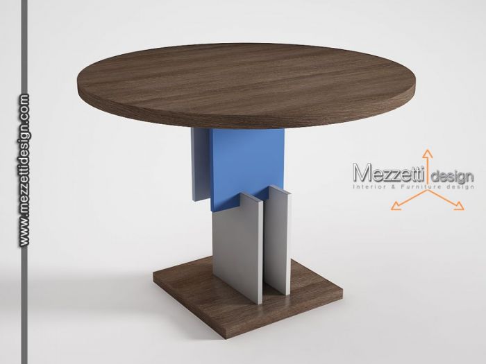 Archisio - Daniele Mezzetti - Progetto Dining table euclide